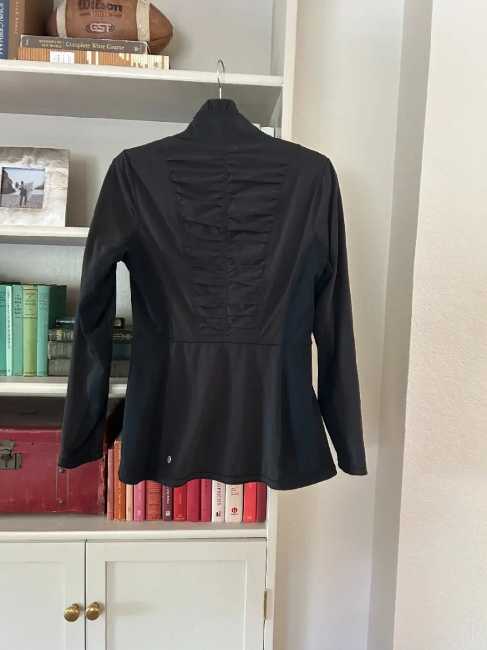 Lululemon Black Lined Full Zip Running Jacket Size Small